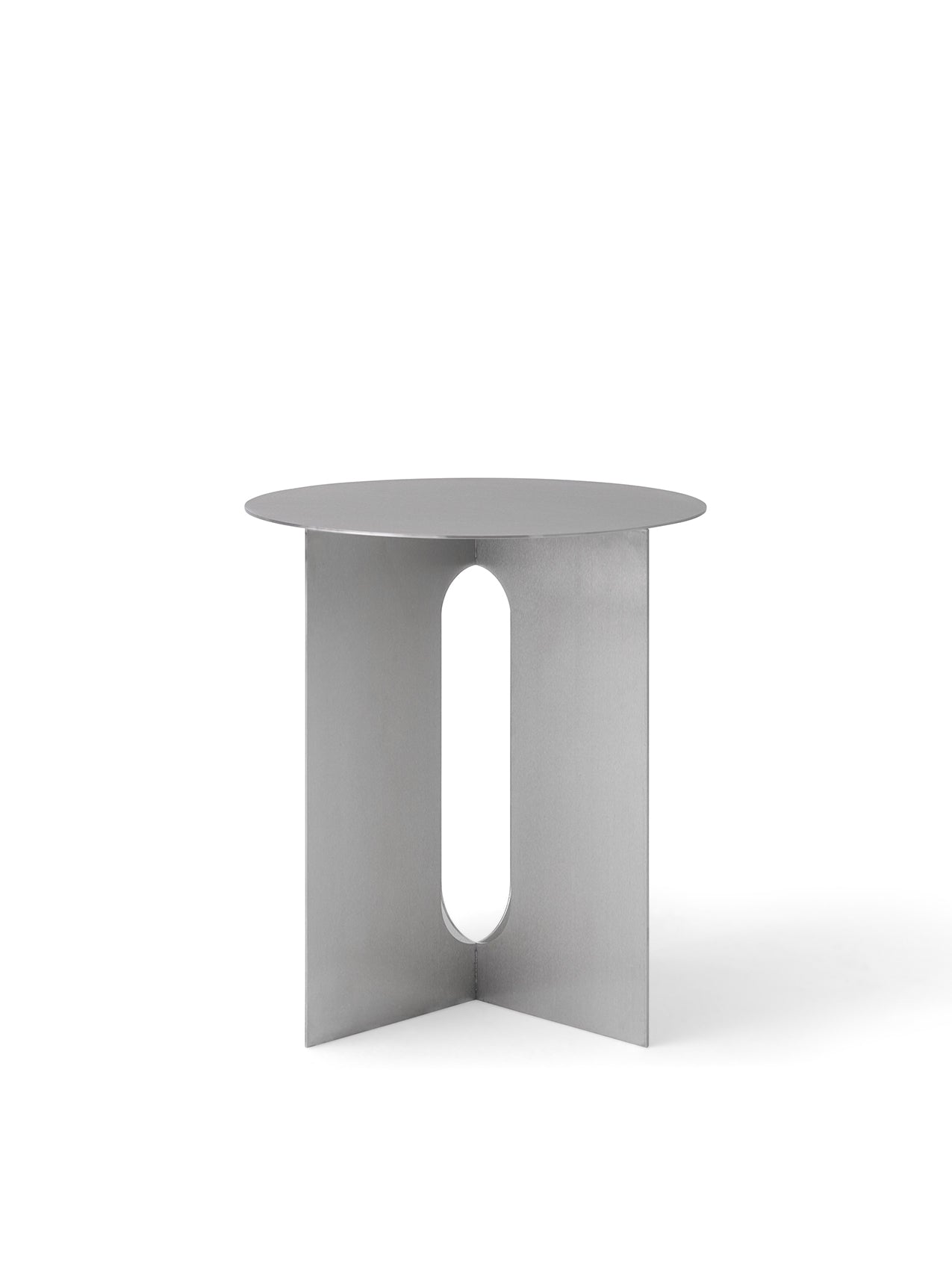 Androgyne Side Table, Steel Base