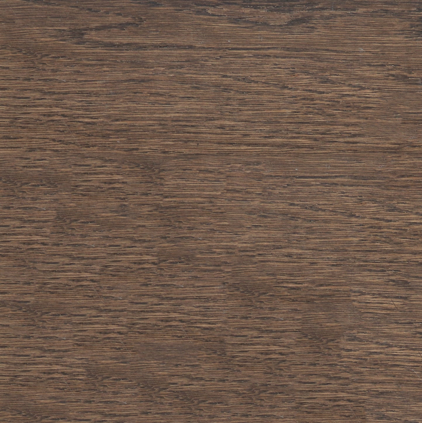 A detailed close-up of the Dark Stained Oak wood finish, showcasing its deep brown colour and prominent horizontal grain.