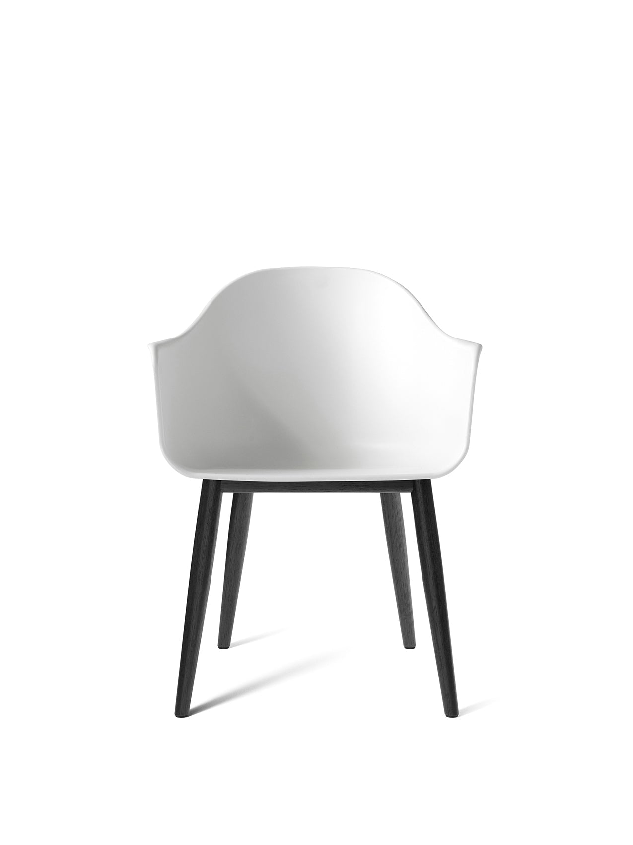 Harbour Dining Chair, Wooden Base, Plastic