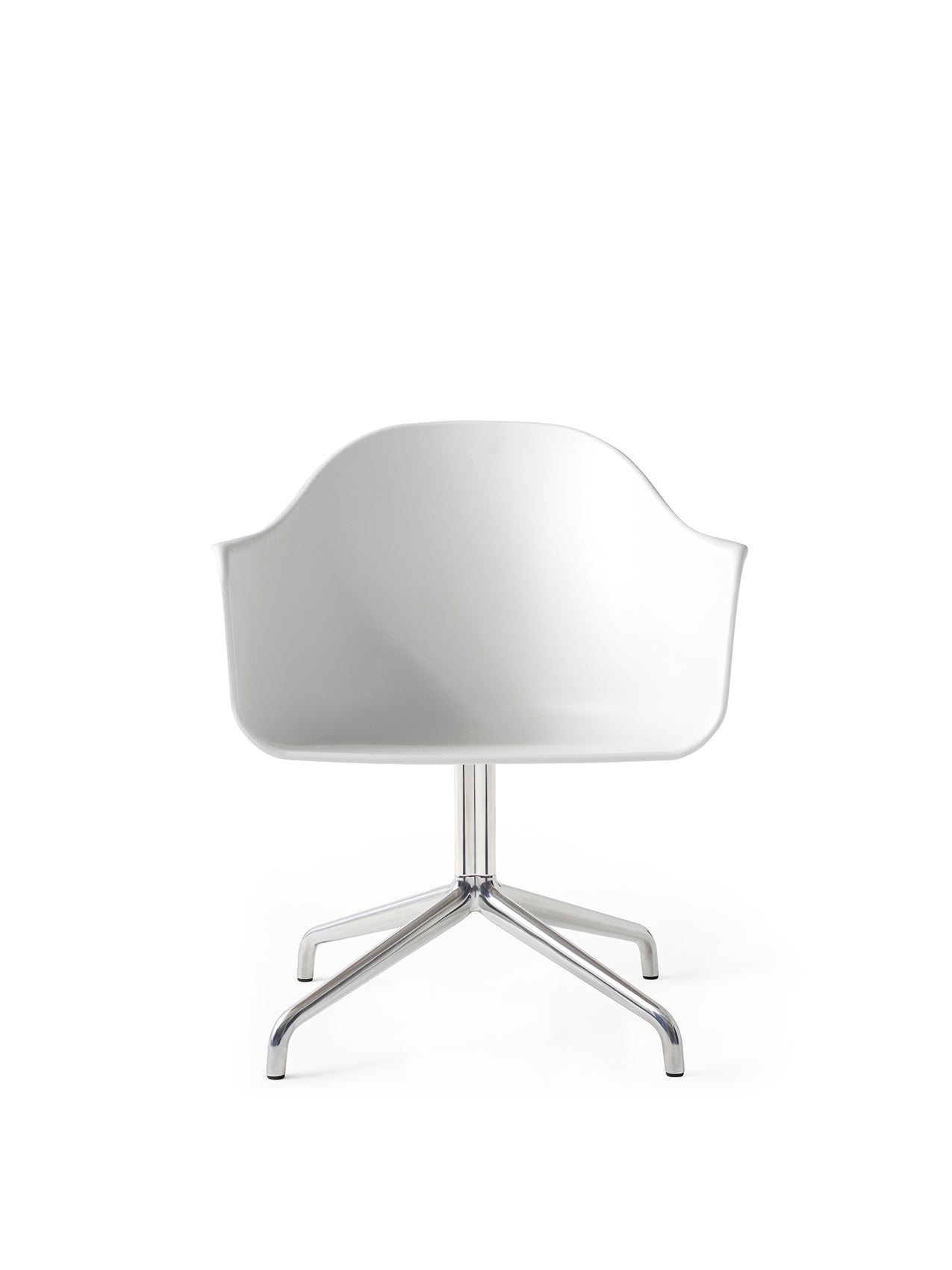 Harbour Dining Chair, Chrome Star Base, Plastic