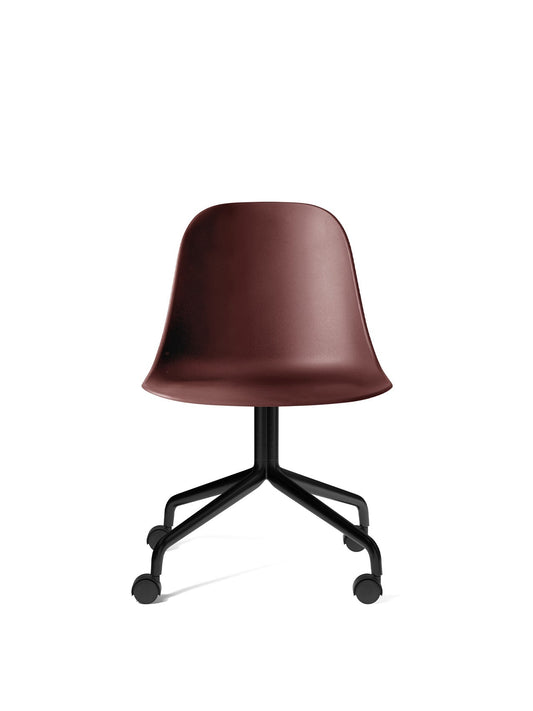 Harbour Side Dining Chair, Black Star Base w/Casters, Plastic