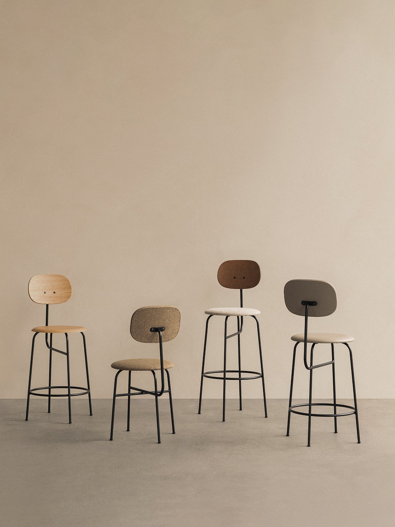 Afteroom Counter Chair Plus, Seat Upholstered
