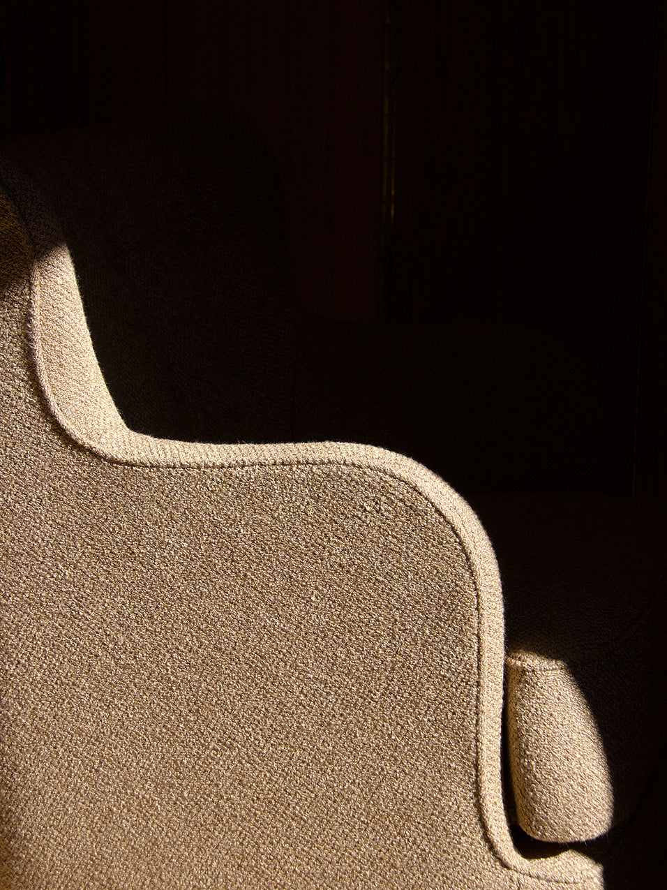 Constance Lounge Chair, Textile