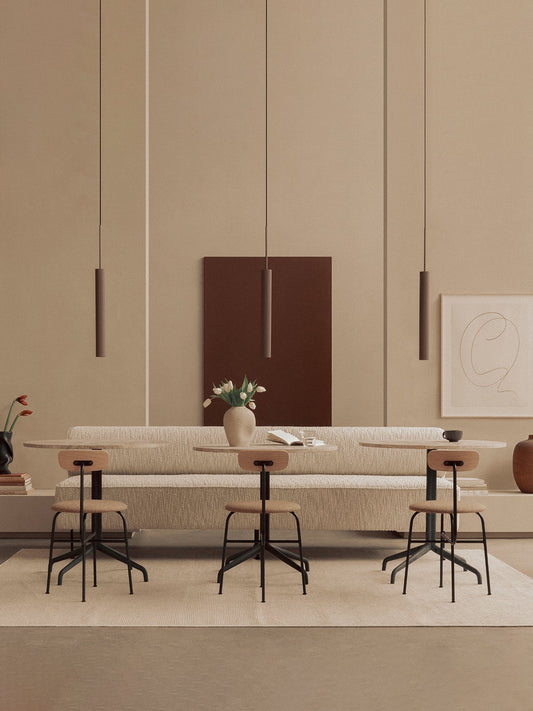 Afteroom Dining Chair, Seat Upholstered