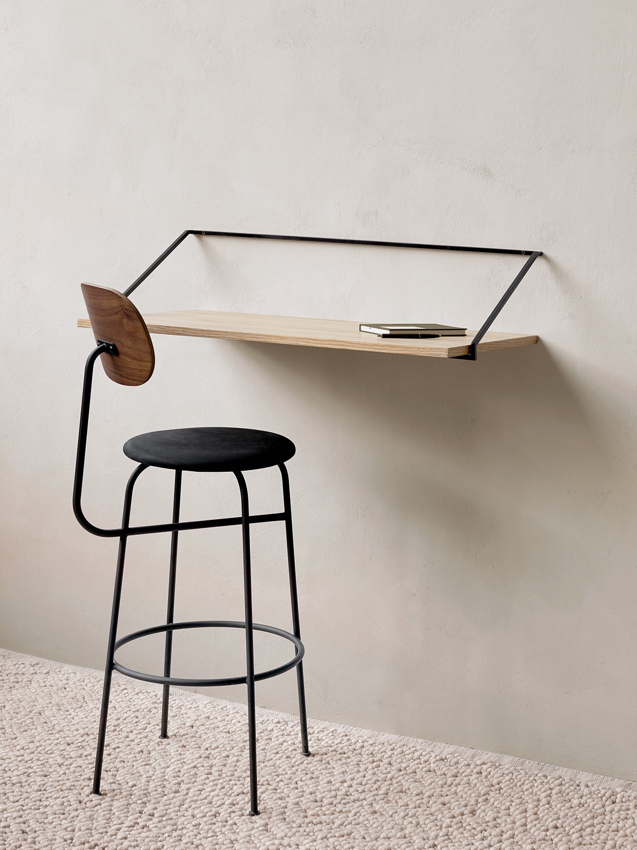 Afteroom Bar Chair Plus, Fully Upholstered