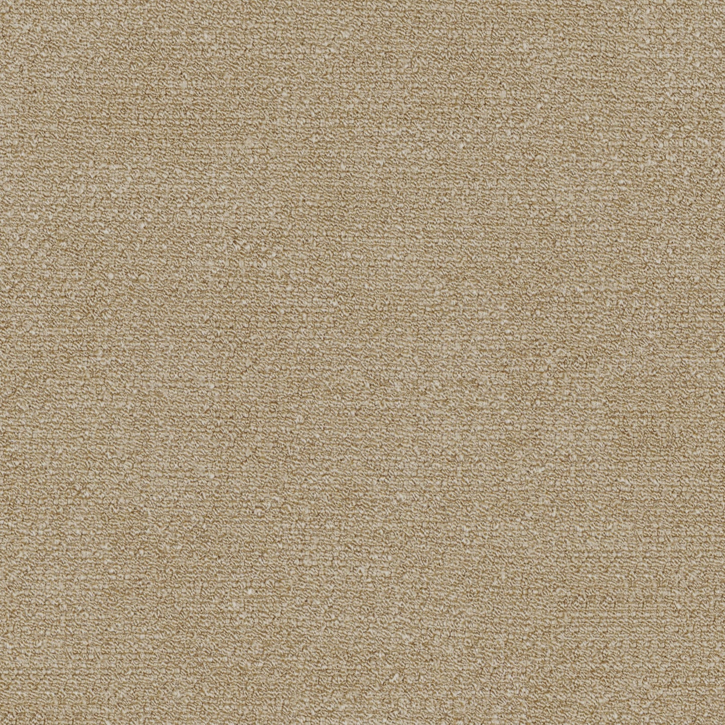 A detailed swatch of Audo Bouclé 02 fabric, highlighting its looped, nubby texture in a consistent sandy beige colour.