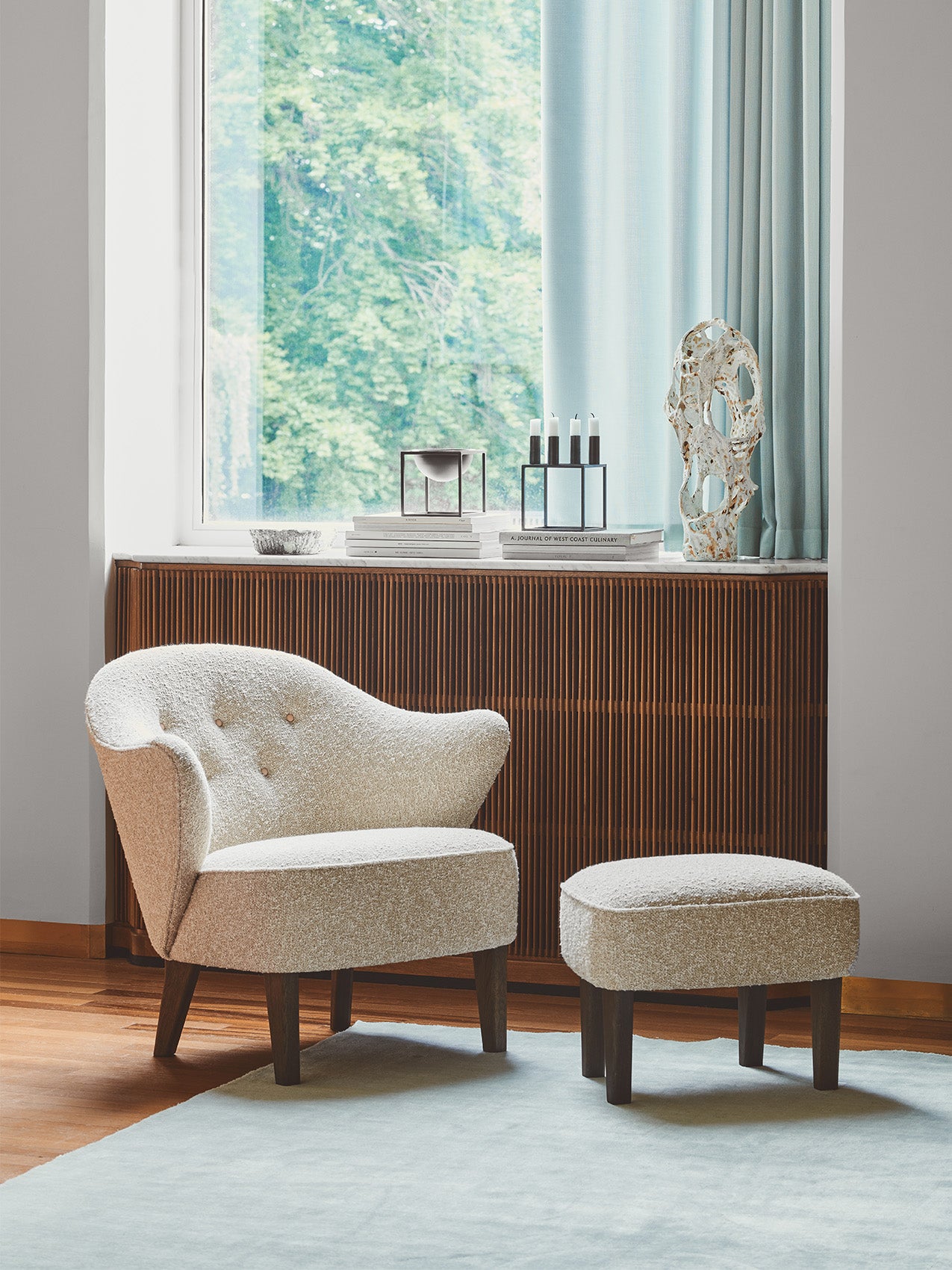 Ingeborg Lounge Chair, Sheepskin