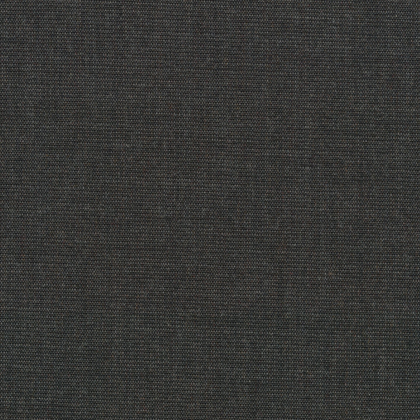 A macro shot of the Canvas 174 fabric swatch, revealing the coarse, textured weave of the dark charcoal grey textile.