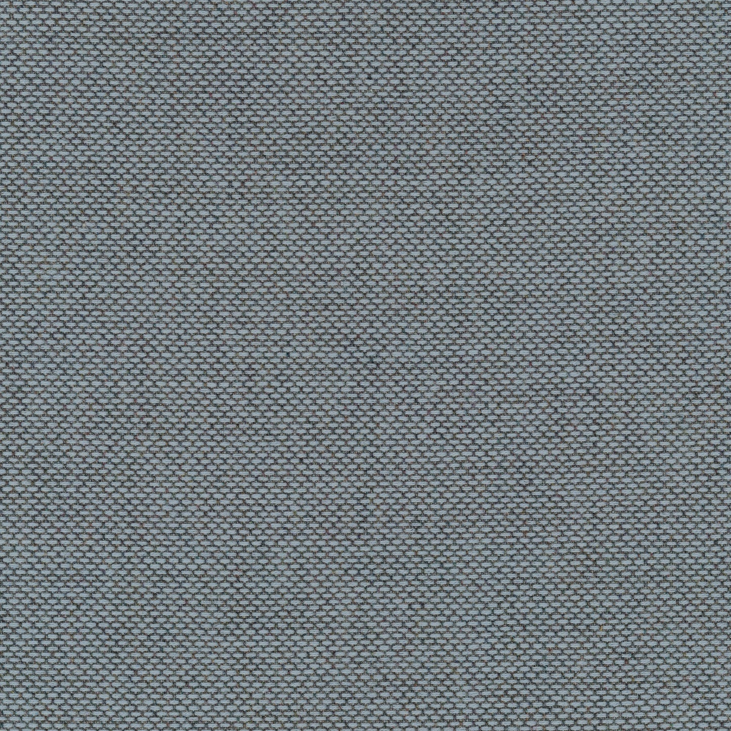 A detailed close-up of the Re-Wool 0718 fabric, highlighting the textured weave of light blue and darker grey yarns.