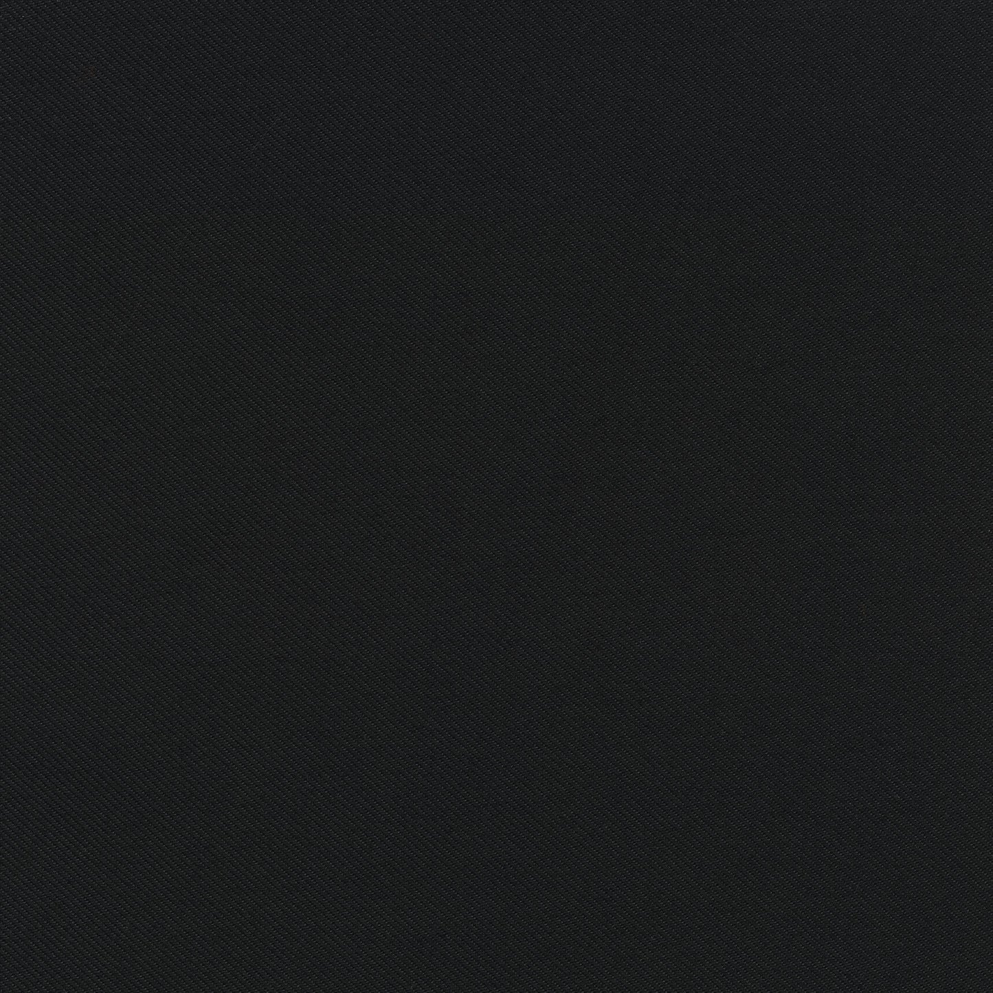 A close-up view of the Reflect 0194 fabric in black, highlighting its fine, diagonal woven texture.