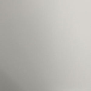 A close-up image displaying a solid light grey color swatch with a smooth texture and a subtle gradient.