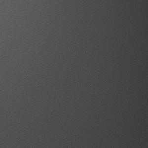 A close-up of the Charcoal Linoleum material option, showcasing its dark grey colour and fine, matte texture.