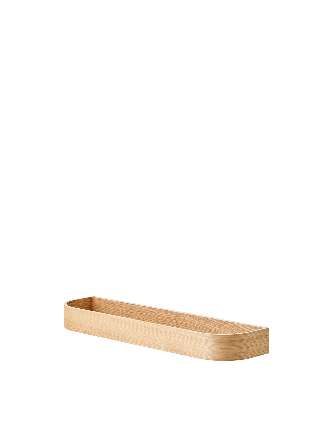 エポックシェルフ |オーク材のフローティングウォールシェルフ |ニーナ