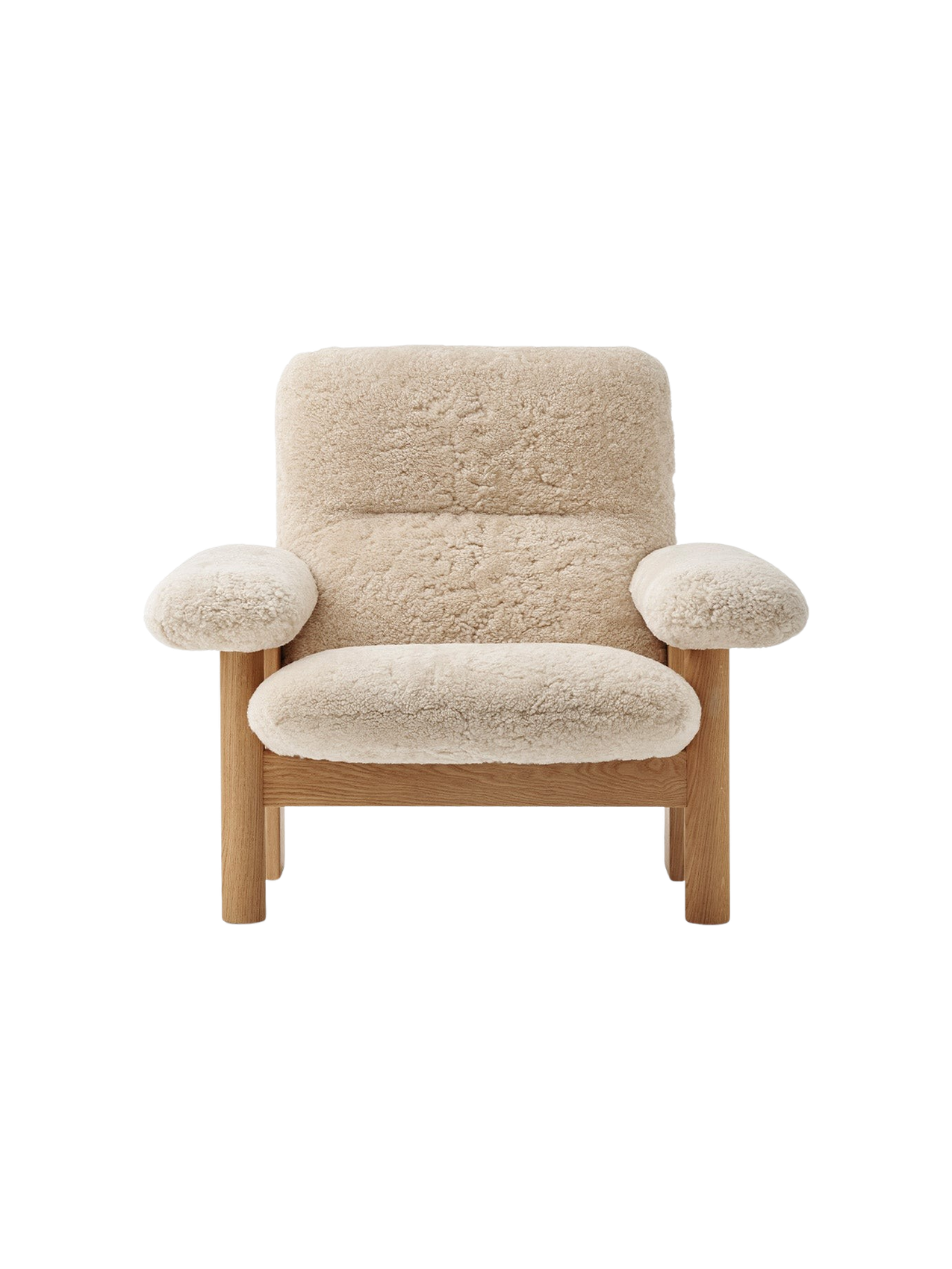 Brasilia Lounge Chair、シープスキン | Audo Copenhagen Brasilia Lounge Chair、シープスキン | Audo Copenhagen