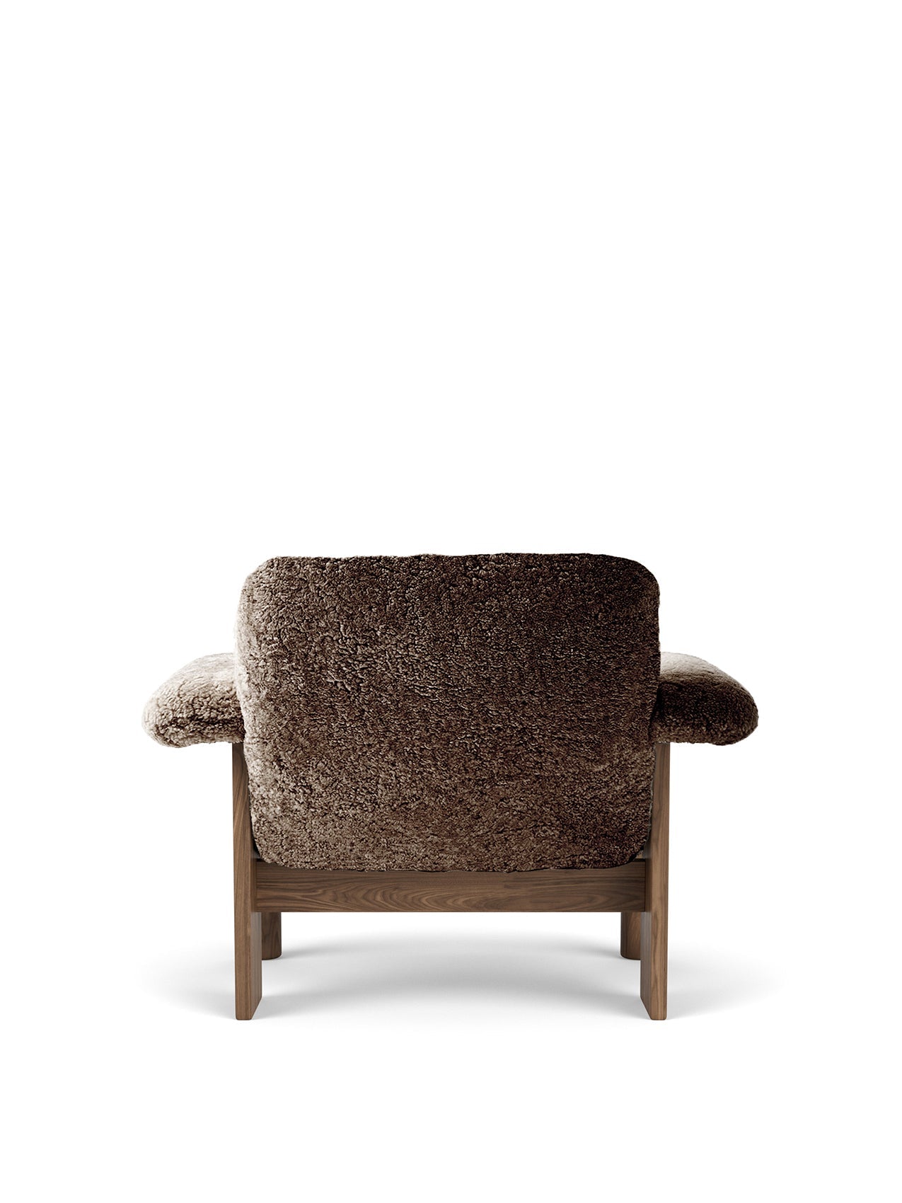 Brasilia Lounge Chair, Low Back, Sheepskin