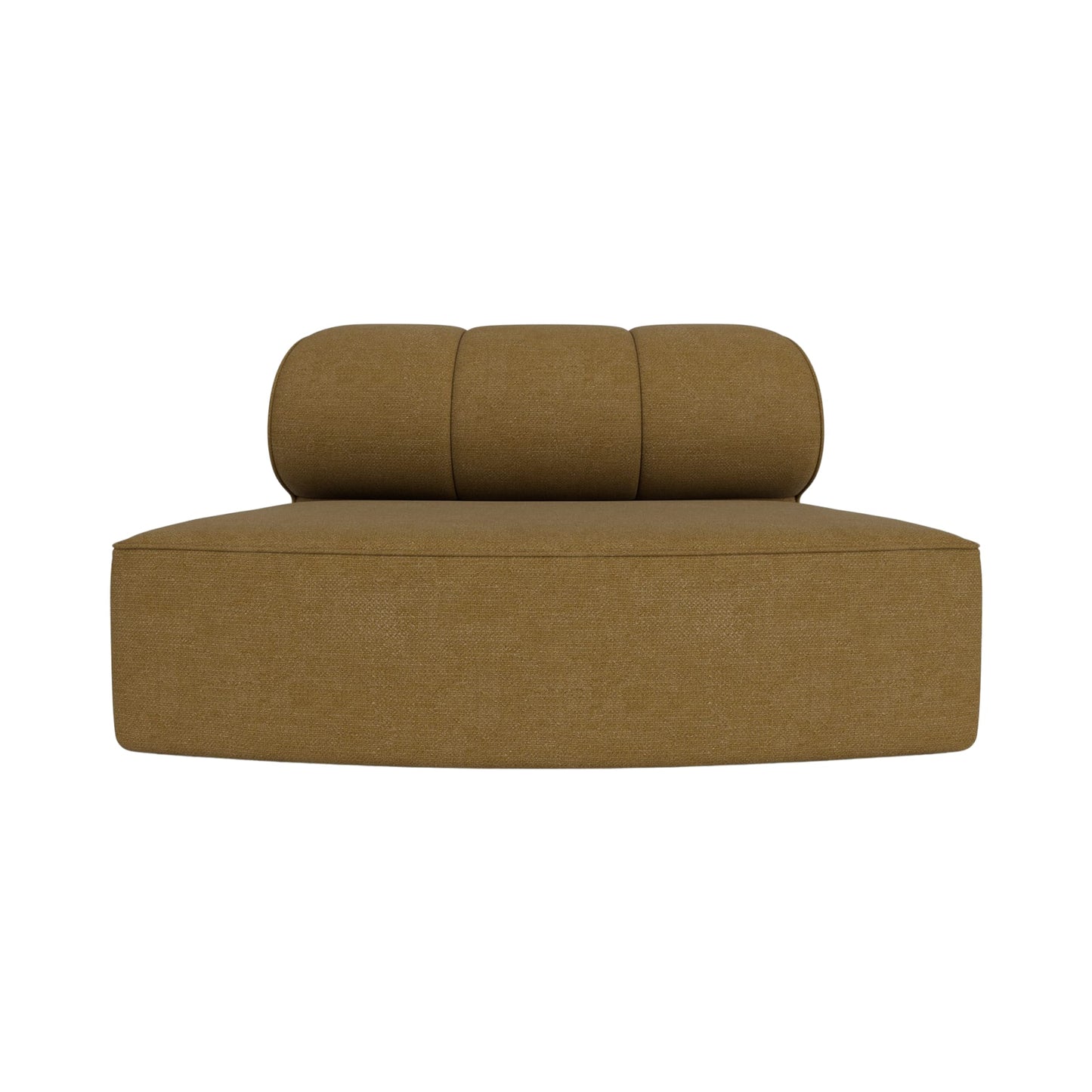 Eave Seamline Modular Sofa, 86, Convex Open Section