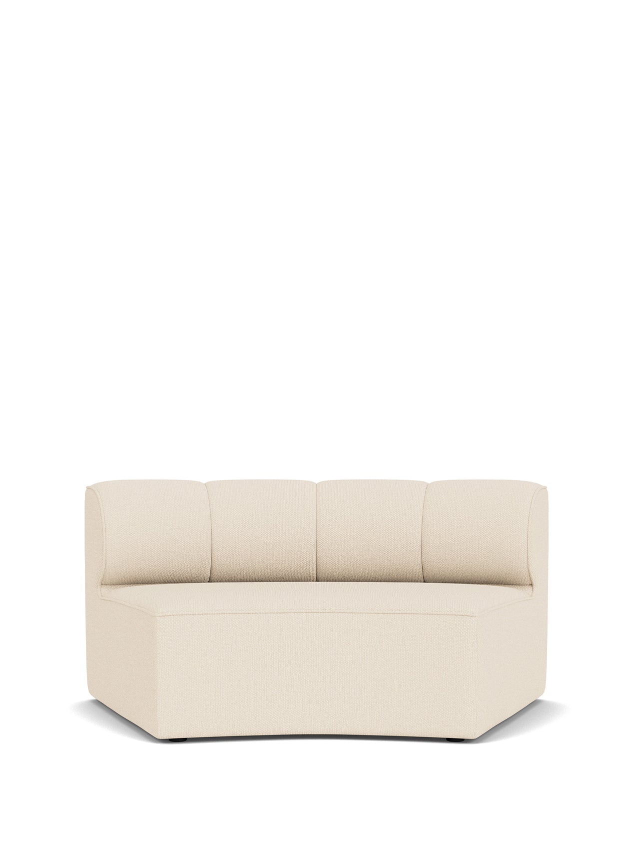 Eave Seamline Modular Sofa, 86, Concave, Open Section