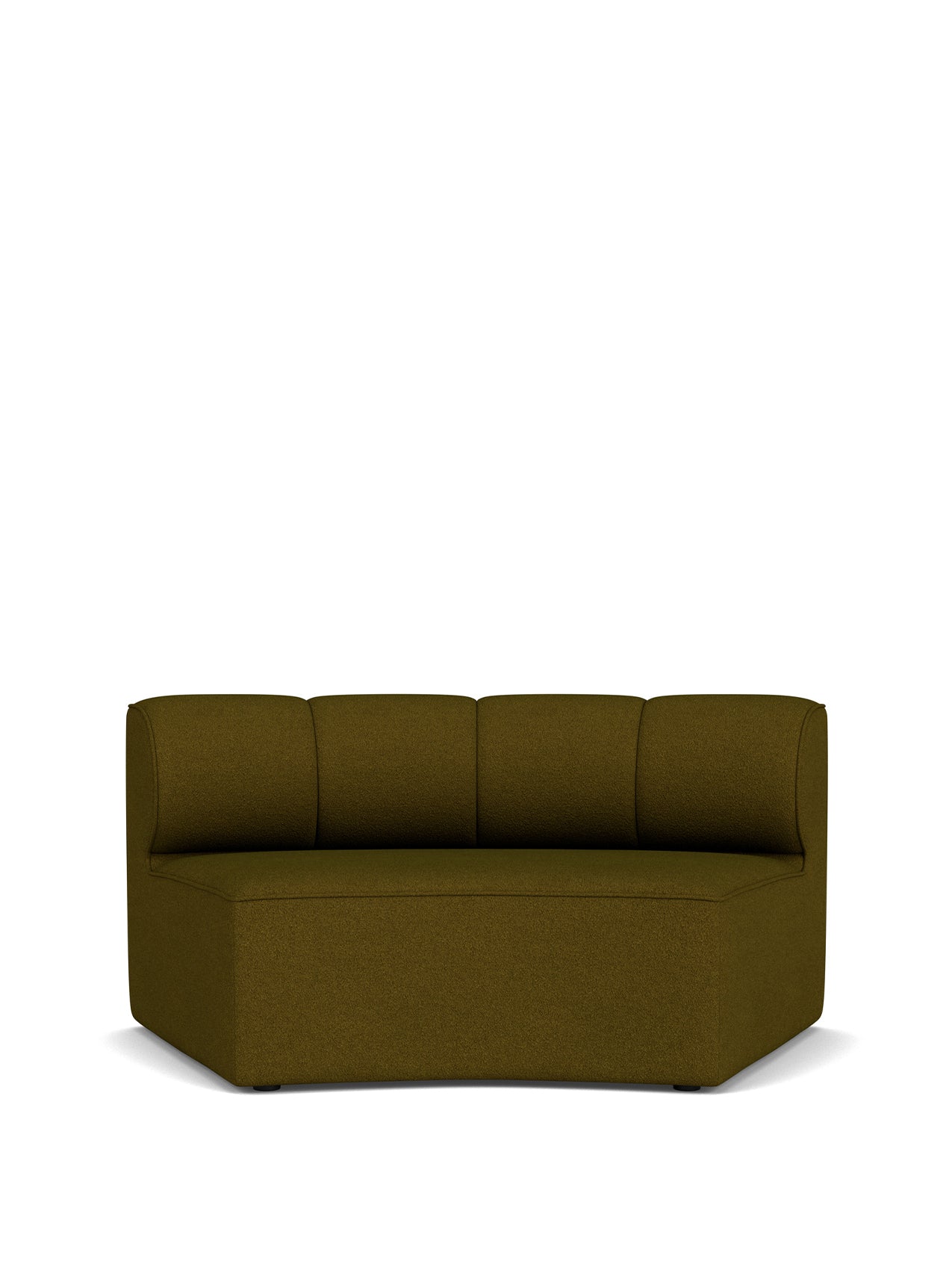 Eave Seamline Modular Sofa, 86, Concave, Open Section