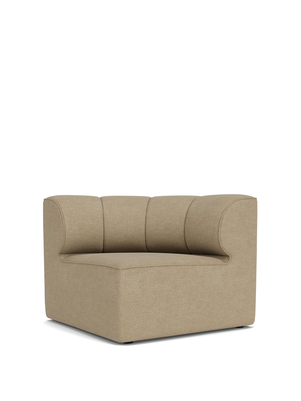 Eave Seamline Modular Sofa, 86, Concave, Corner