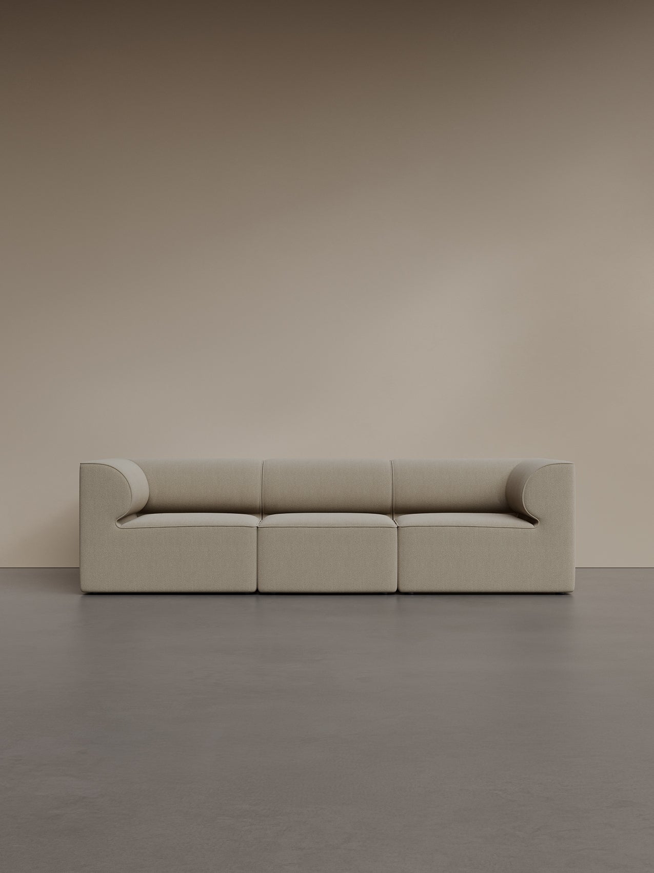 Eave Modular Sofa, 96, 3-Seater, Configuration 2