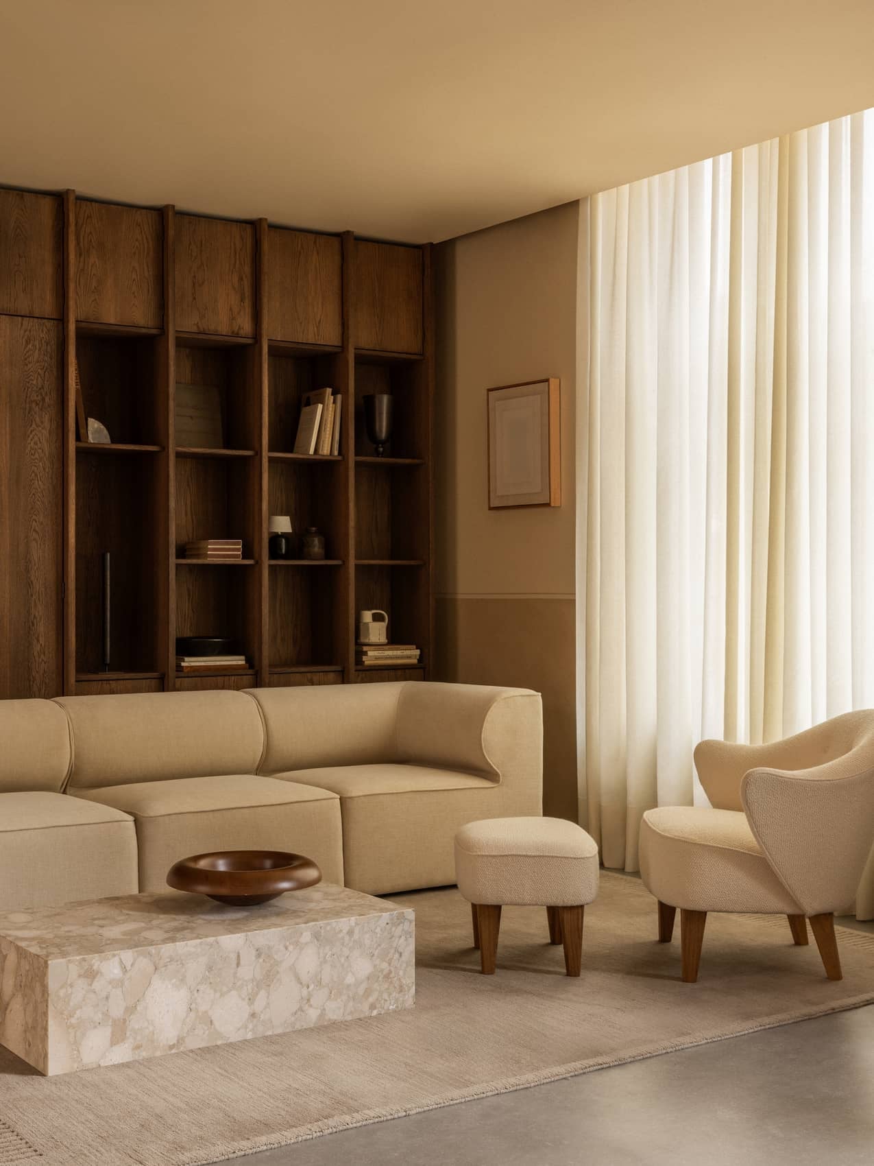 Eave Modular Sofa, 96, 3-Seater, Configuration 2