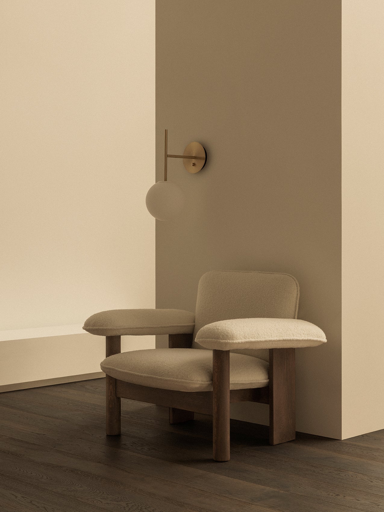 TR Bulb, Suspended Wall Lamp