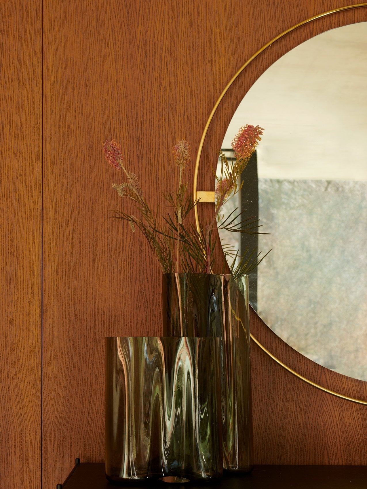 ニンバスミラー |ウォールミラー Ø110 |オード家具＆装飾