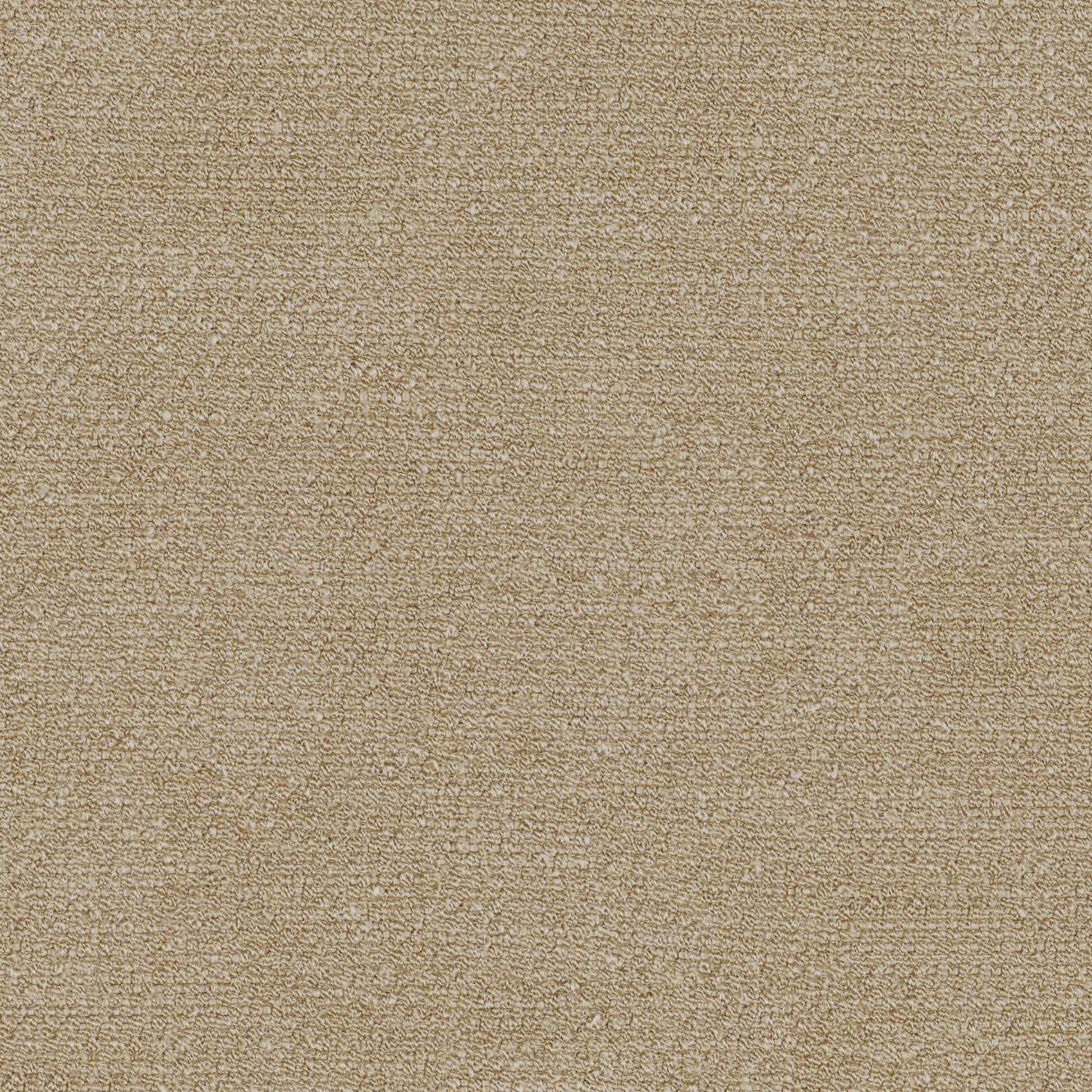 A detailed swatch of Audo Bouclé 02 fabric, highlighting its looped, nubby texture in a consistent sandy beige colour.