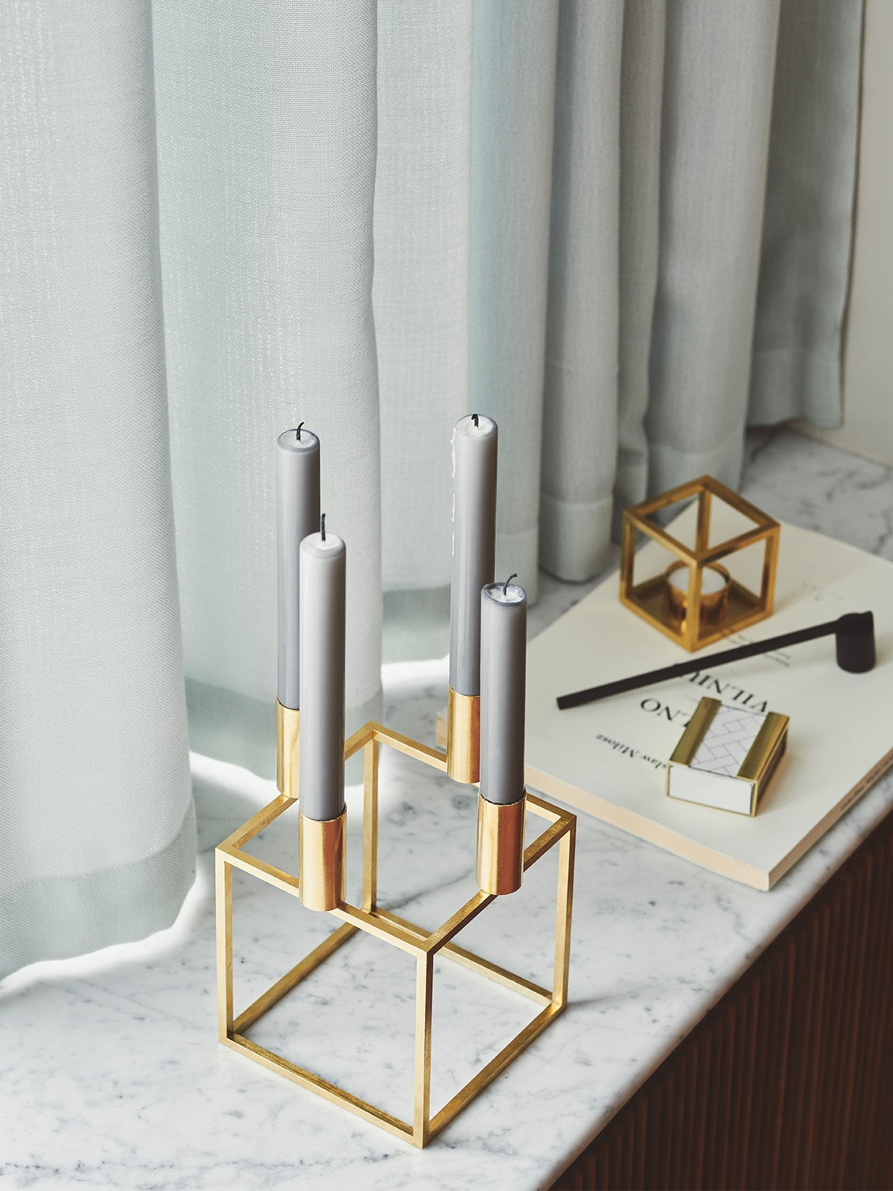 by lassen kubus4 キャンドルホルダー 大特価商品】キャンドルスタンド