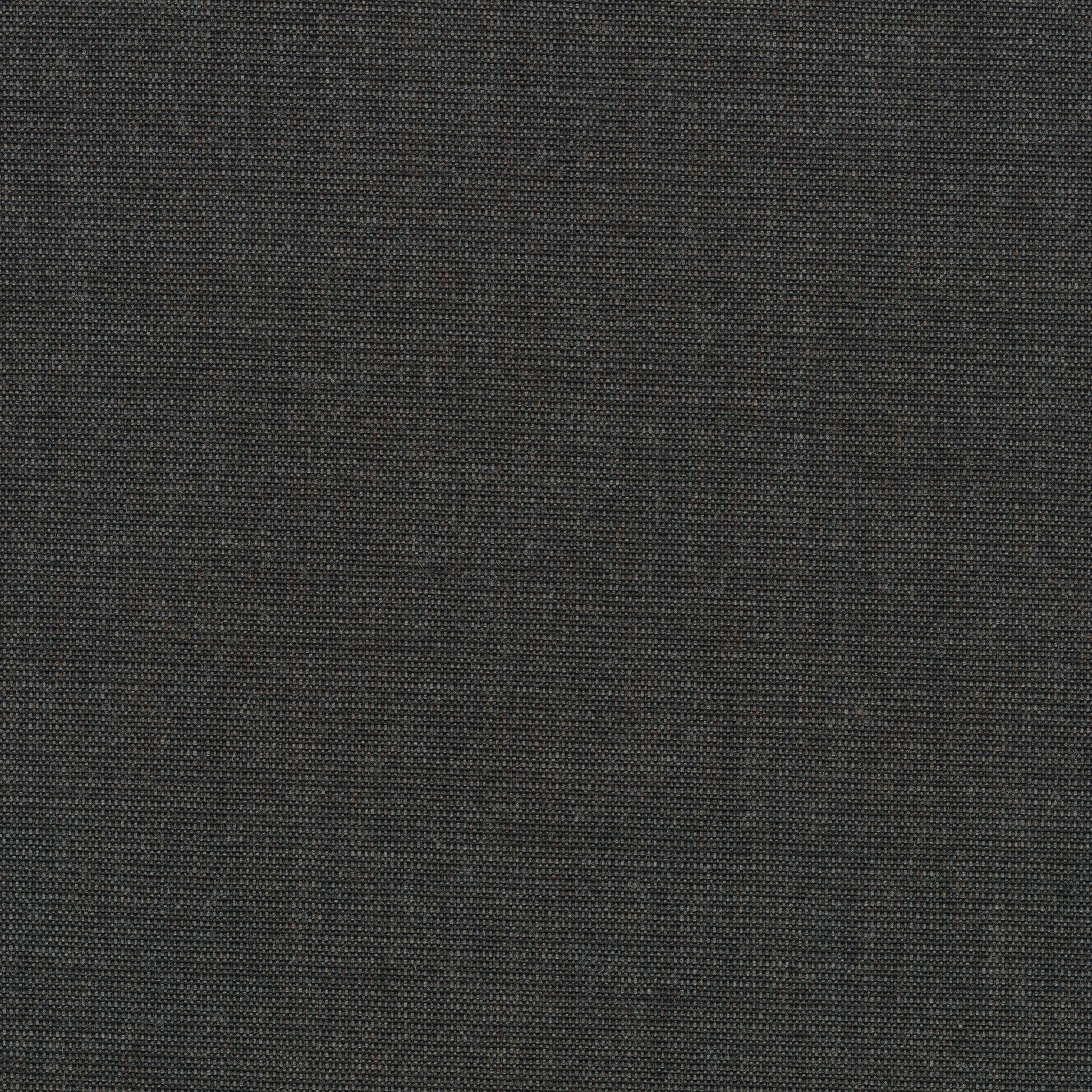 A macro shot of the Canvas 174 fabric swatch, revealing the coarse, textured weave of the dark charcoal grey textile.
