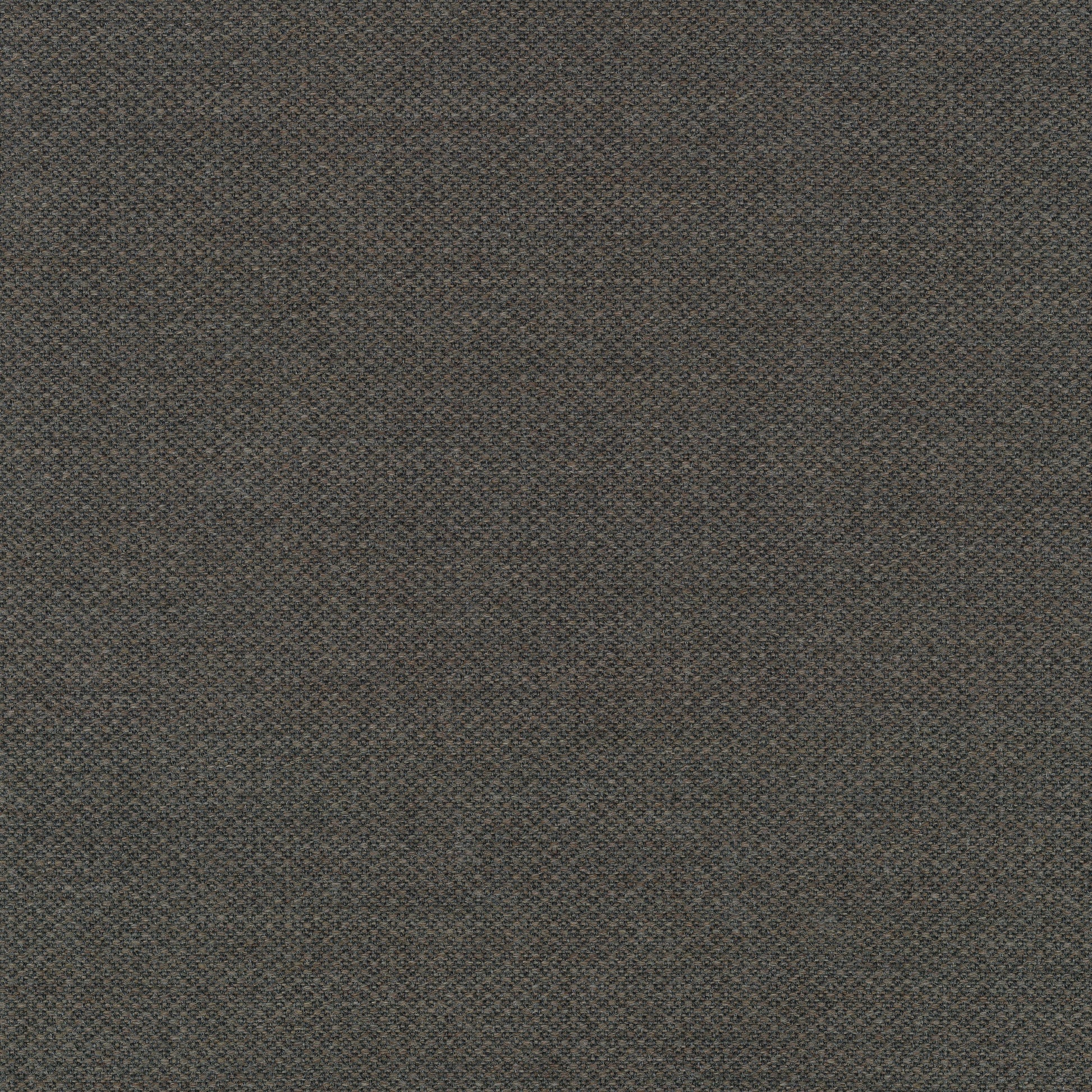A close-up of the Fiord 0371 fabric, a tightly woven textile with a textured surface in shades of dark brown and grey.