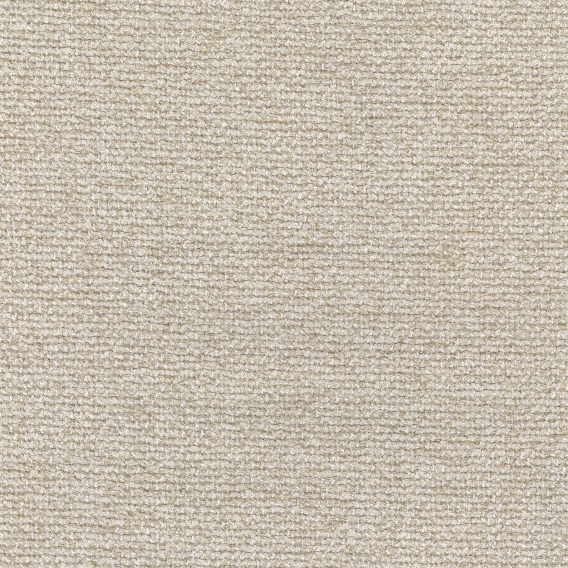Close-up of the Moss 0018 textile. A heavily textured fabric with a chunky, looped weave in a neutral, off-white colour.