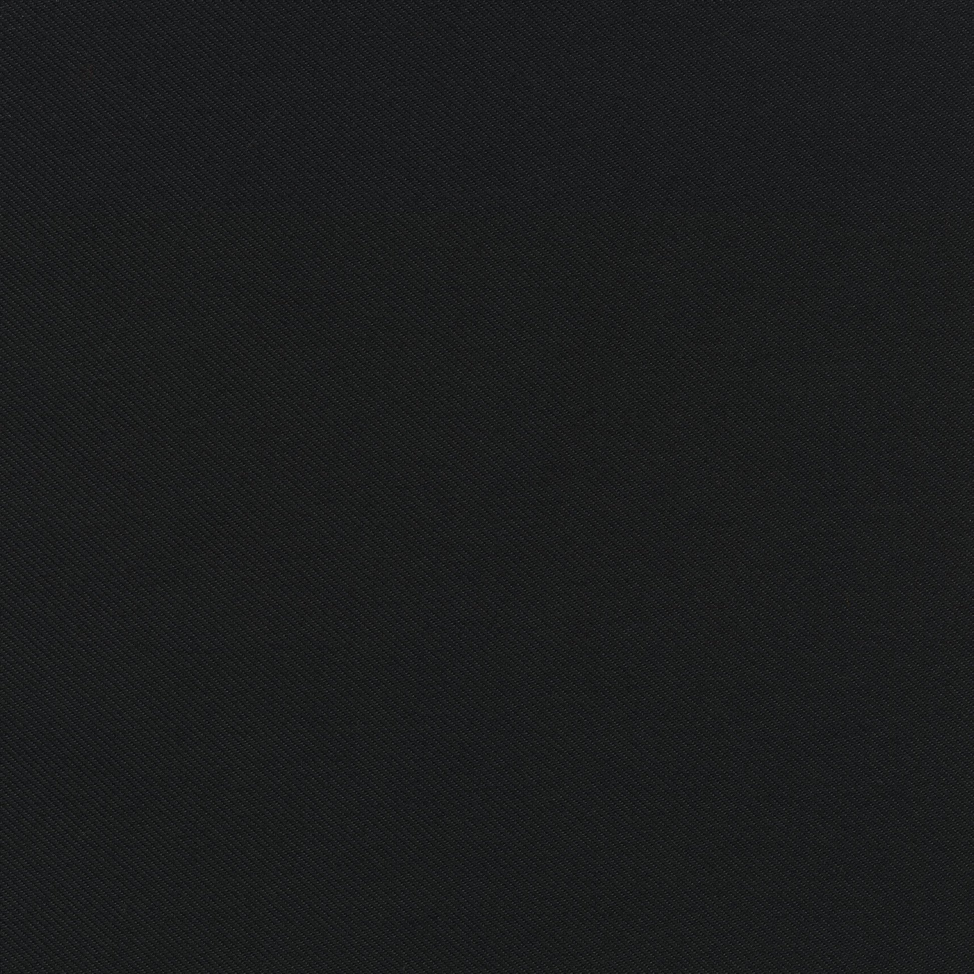 A close-up view of the Reflect 0194 fabric in black, highlighting its fine, diagonal woven texture.