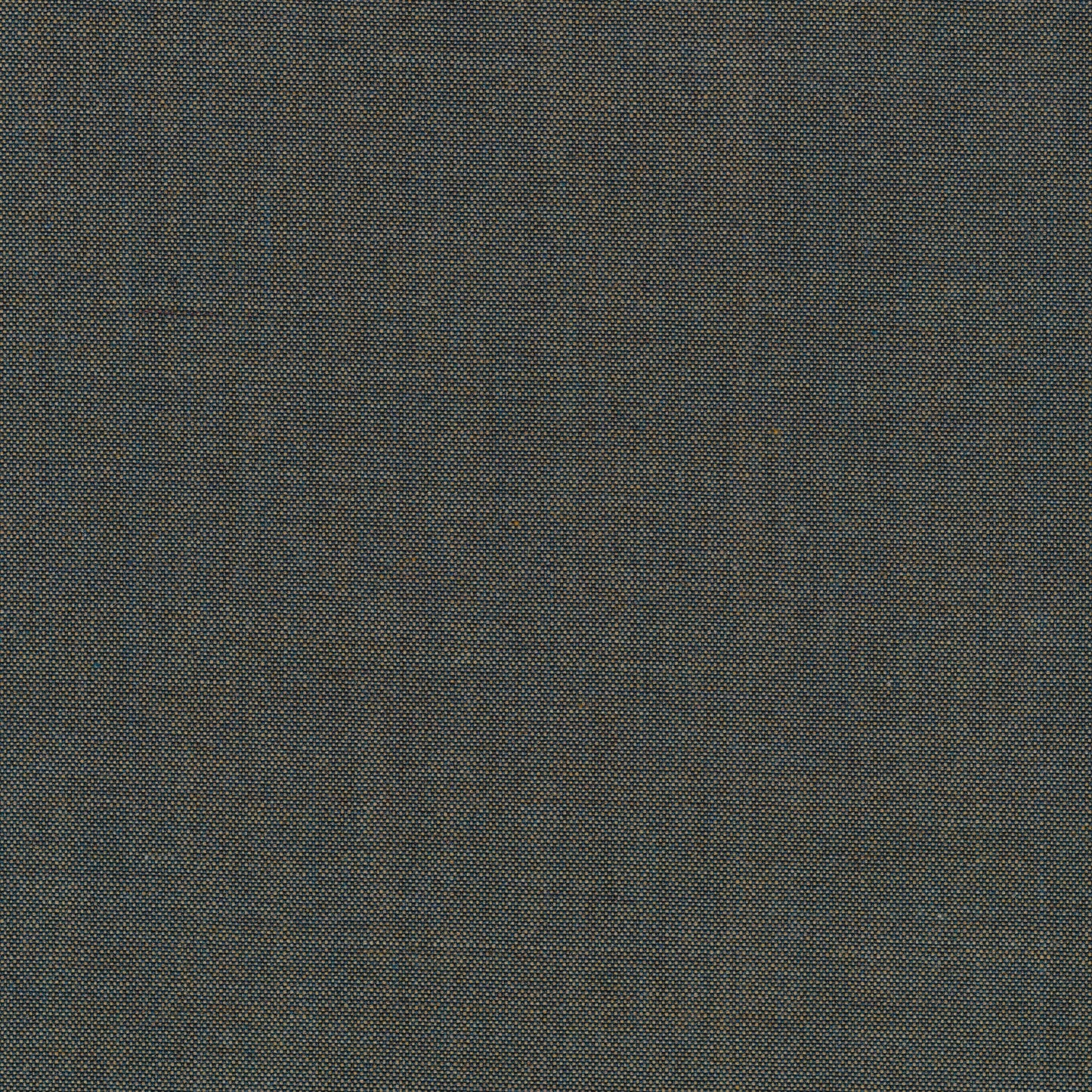 Close-up detail of the Kvadrat Remix 0852 textile, a dark, multi-tonal fabric woven from dark blue and beige threads.