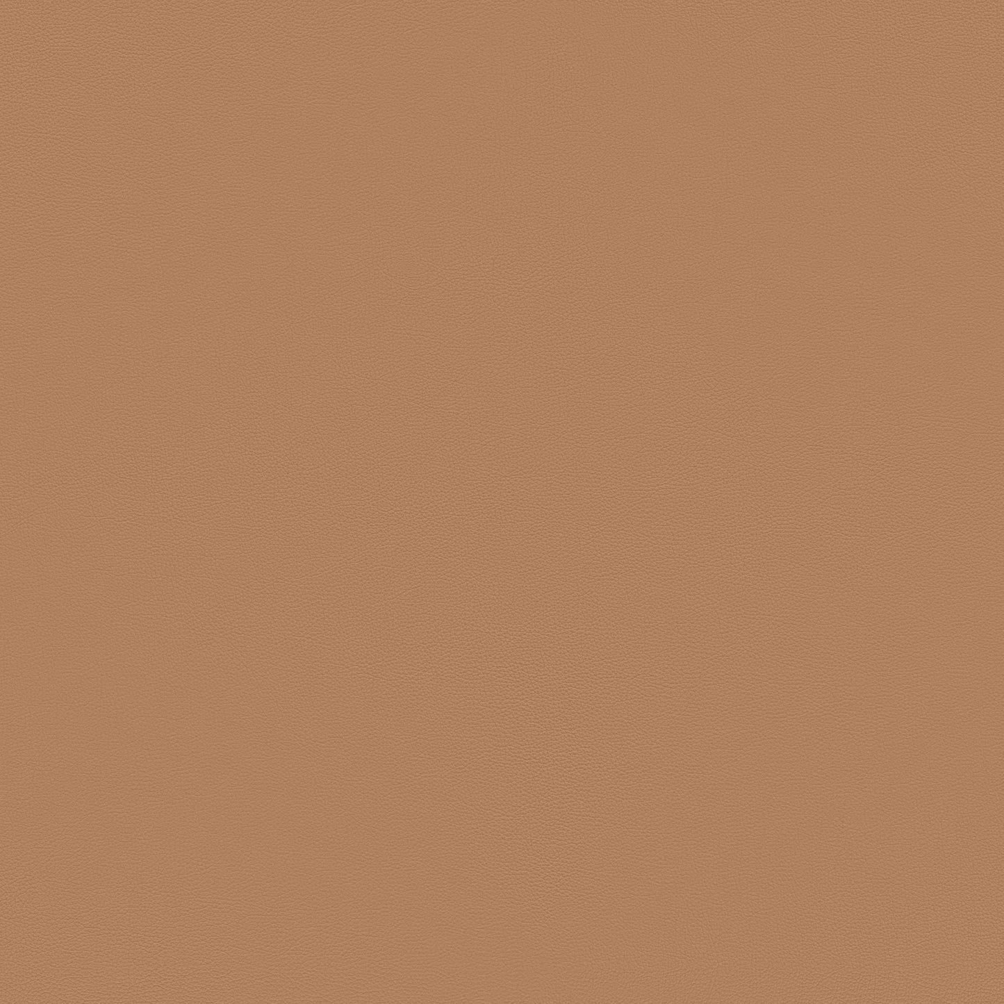 A close-up swatch of Ultra Crib 41611, a camel-coloured leather upholstery with a fine, pebbled texture.